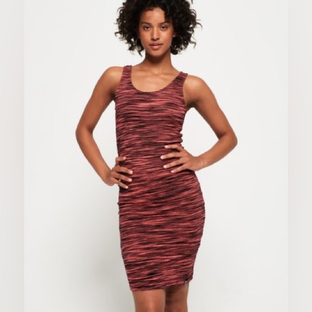 Superdry Vacation Stripe Bodycon dress